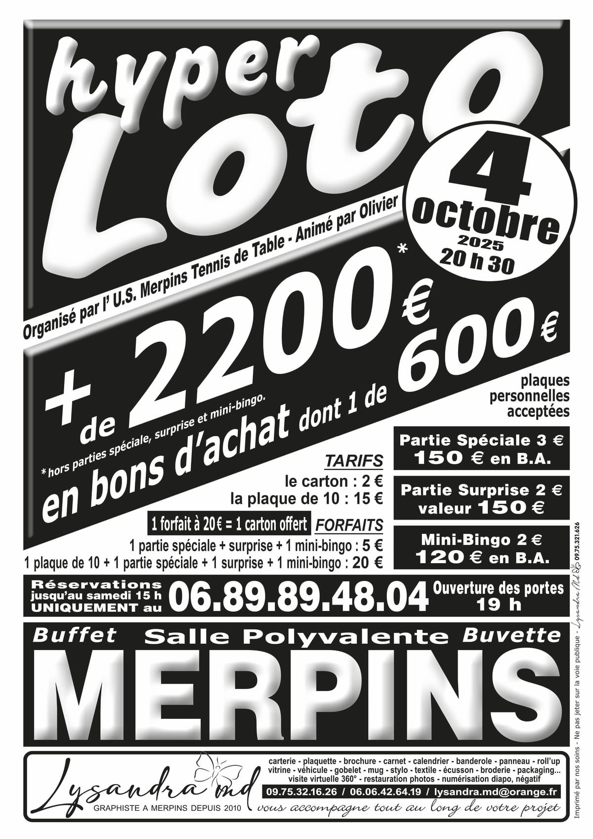 Loto - 4 Octobre 2025