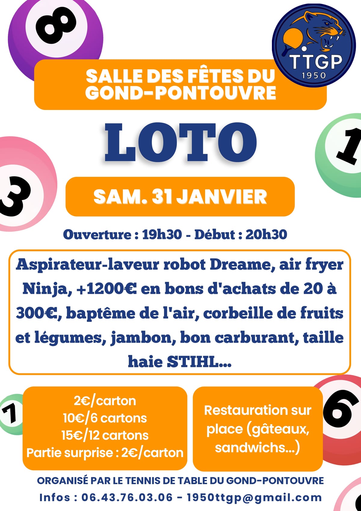 Loto - 31 Janvier 2026