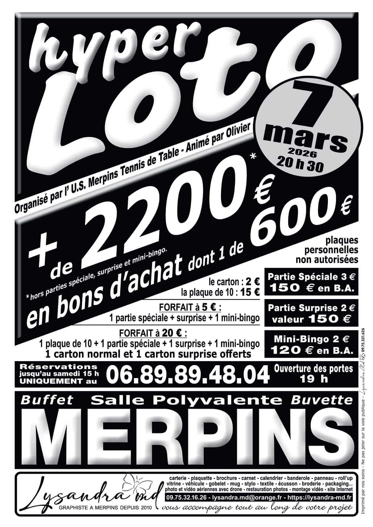 Loto - 7 Mars Merpins