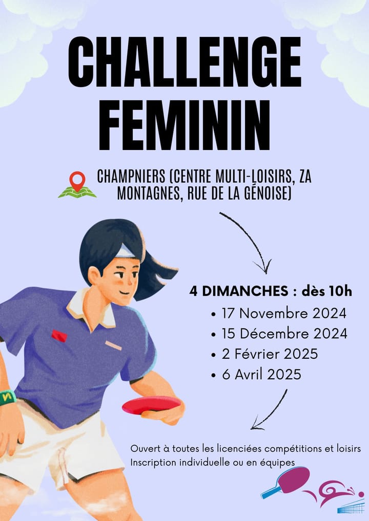 Challenge Féminin 2024-2025