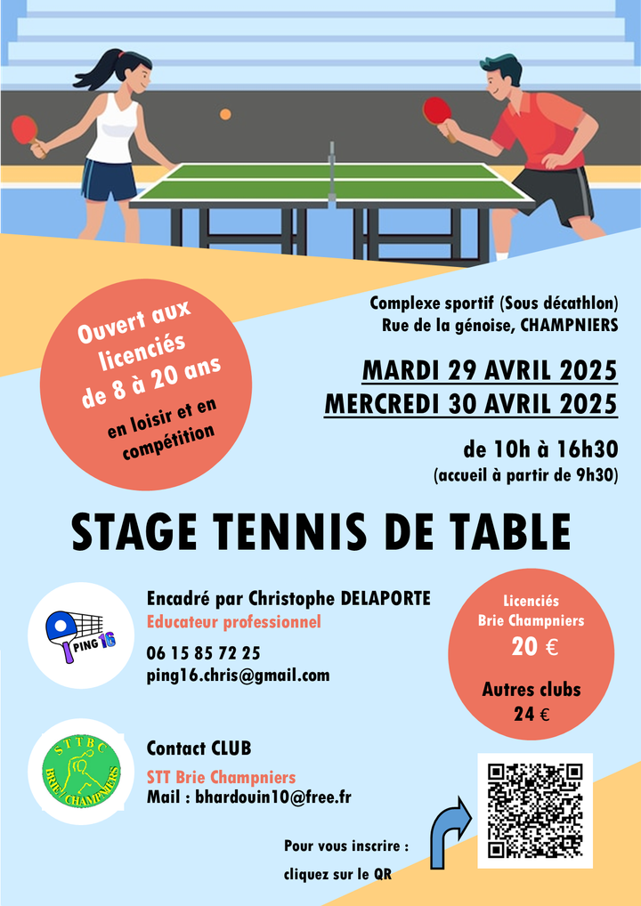 Stage de Christophe Delaporte