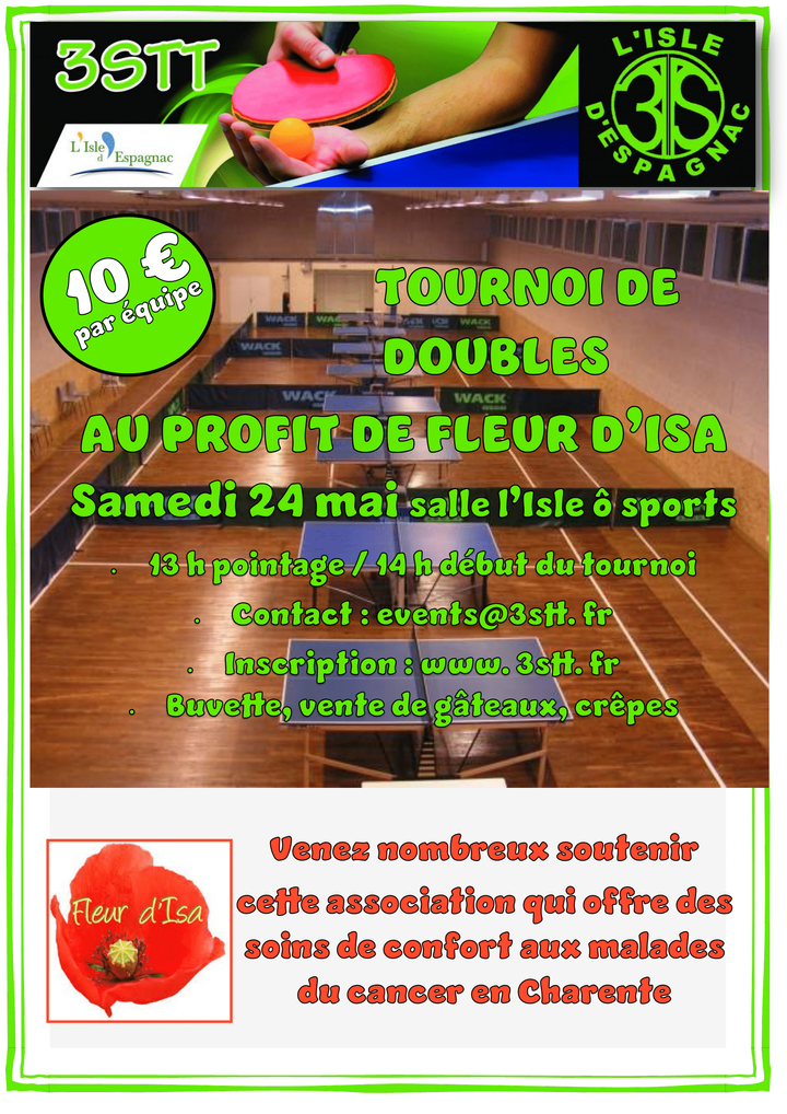 TOURNOI DE DOUBLES DU 3STT 2025
