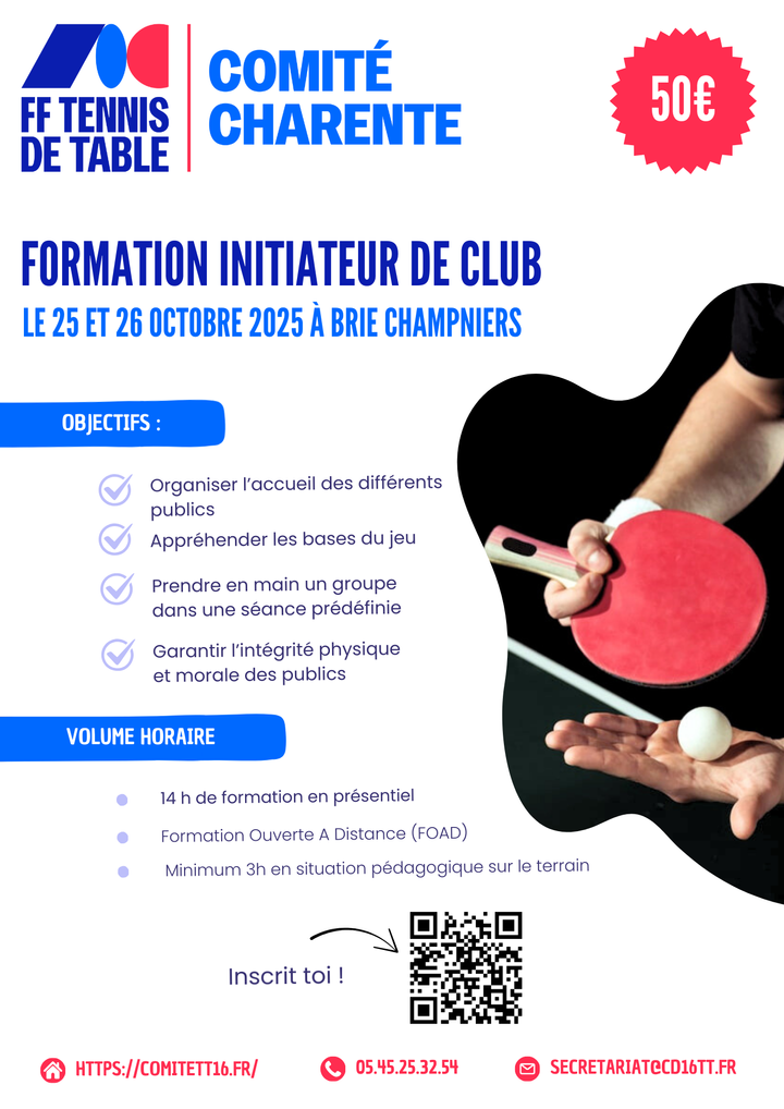 Formation initiateurs Clubs
