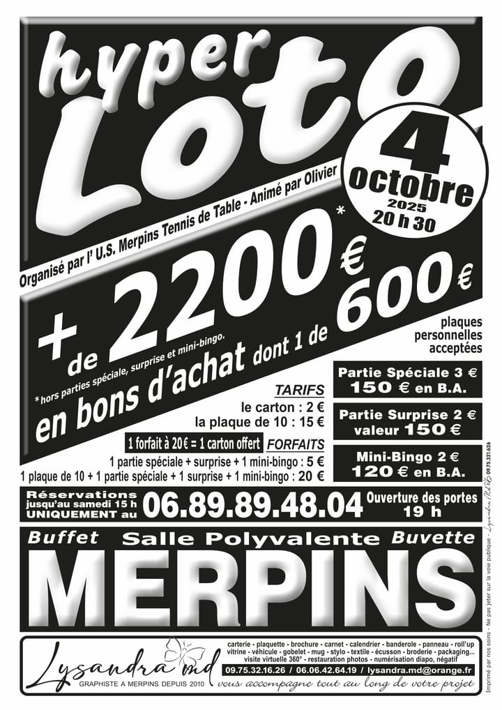 Loto - 4 Octobre 2025