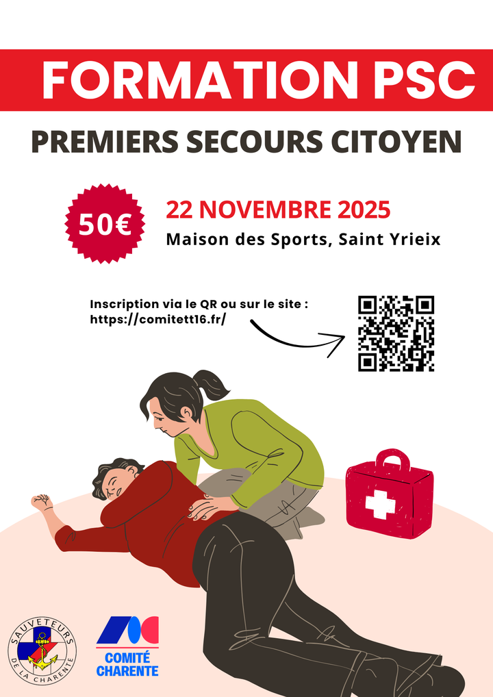 Formation PSC– Devenez acteur du secours !