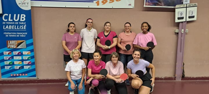 Les pongistes du TTGP1950 s’habillent en talons aiguilles