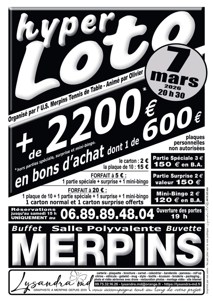 Loto - 7 Mars Merpins