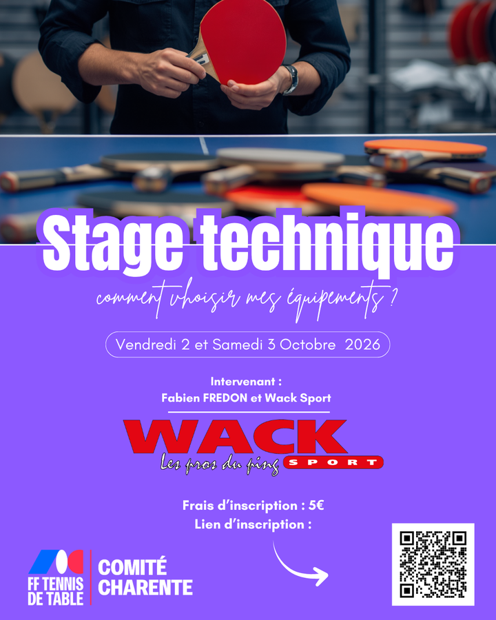 Stage Adulte - Choisir ses équipements